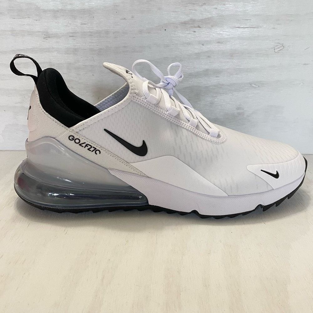 Nike Air Max 270 G Pure Platinum Golf Shoe CK6483-102 Men's Size 10